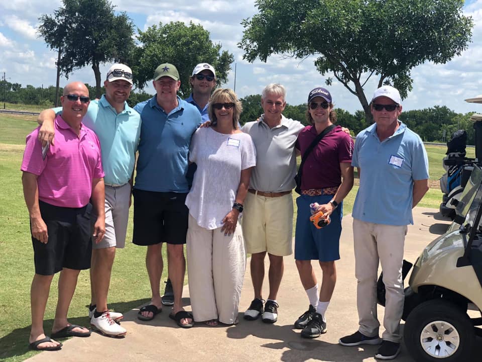 golf outing for sober living home in plano, texas