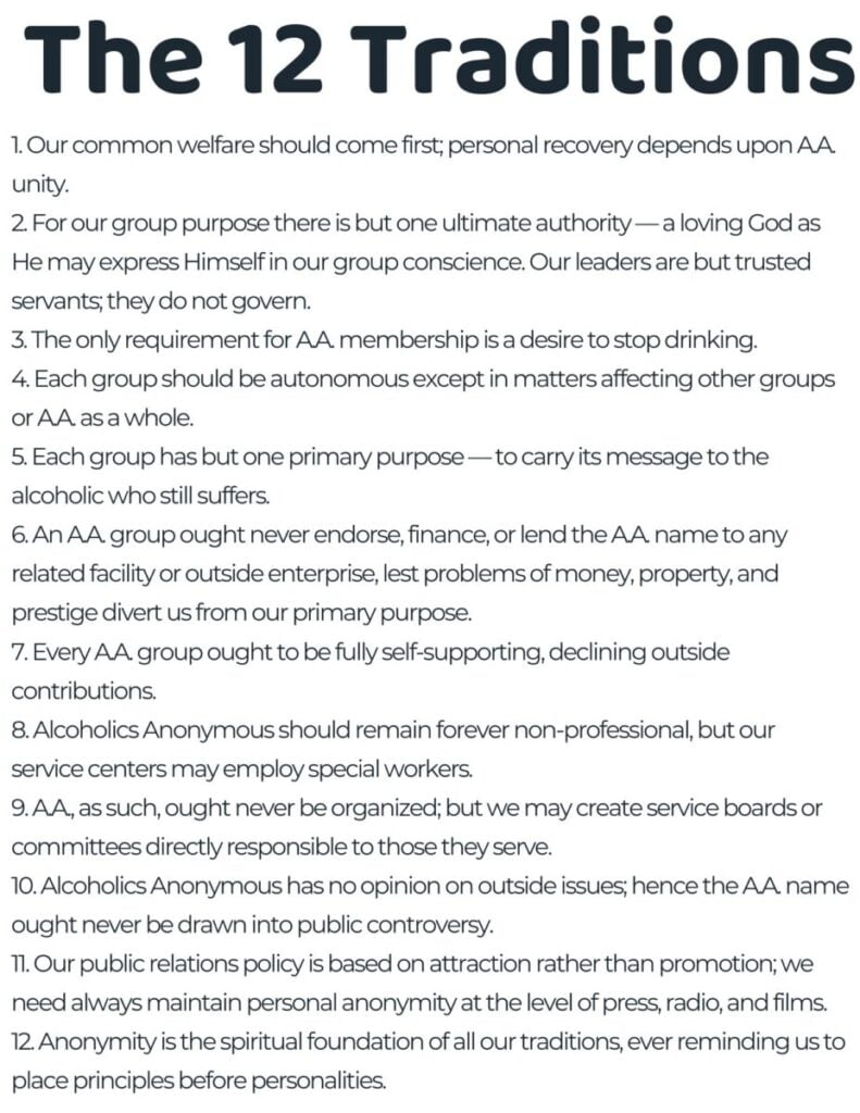 Twelve Steps and Twelve Traditions of Alcoholics Anonymous (PDF ...