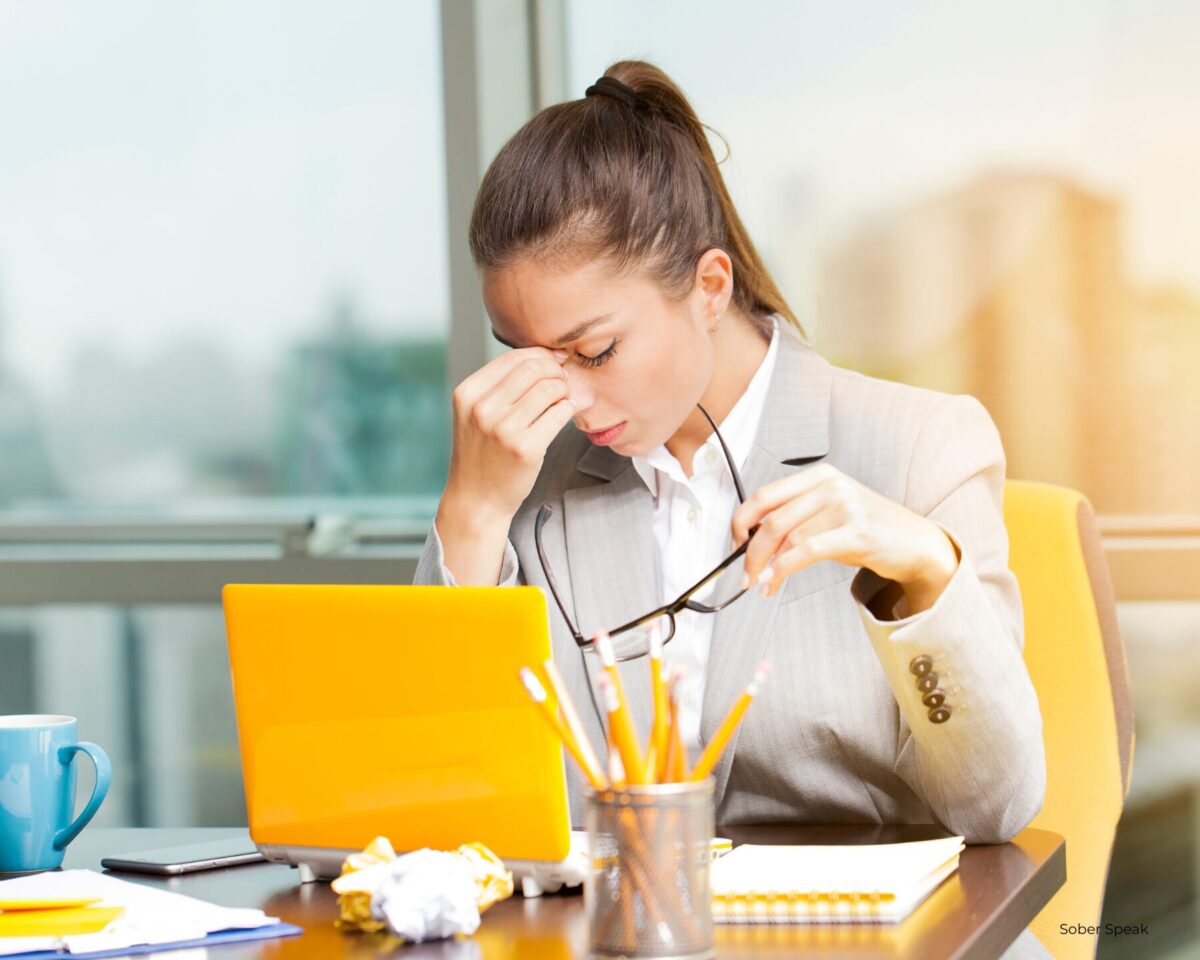 stress can trigger a binge eating session