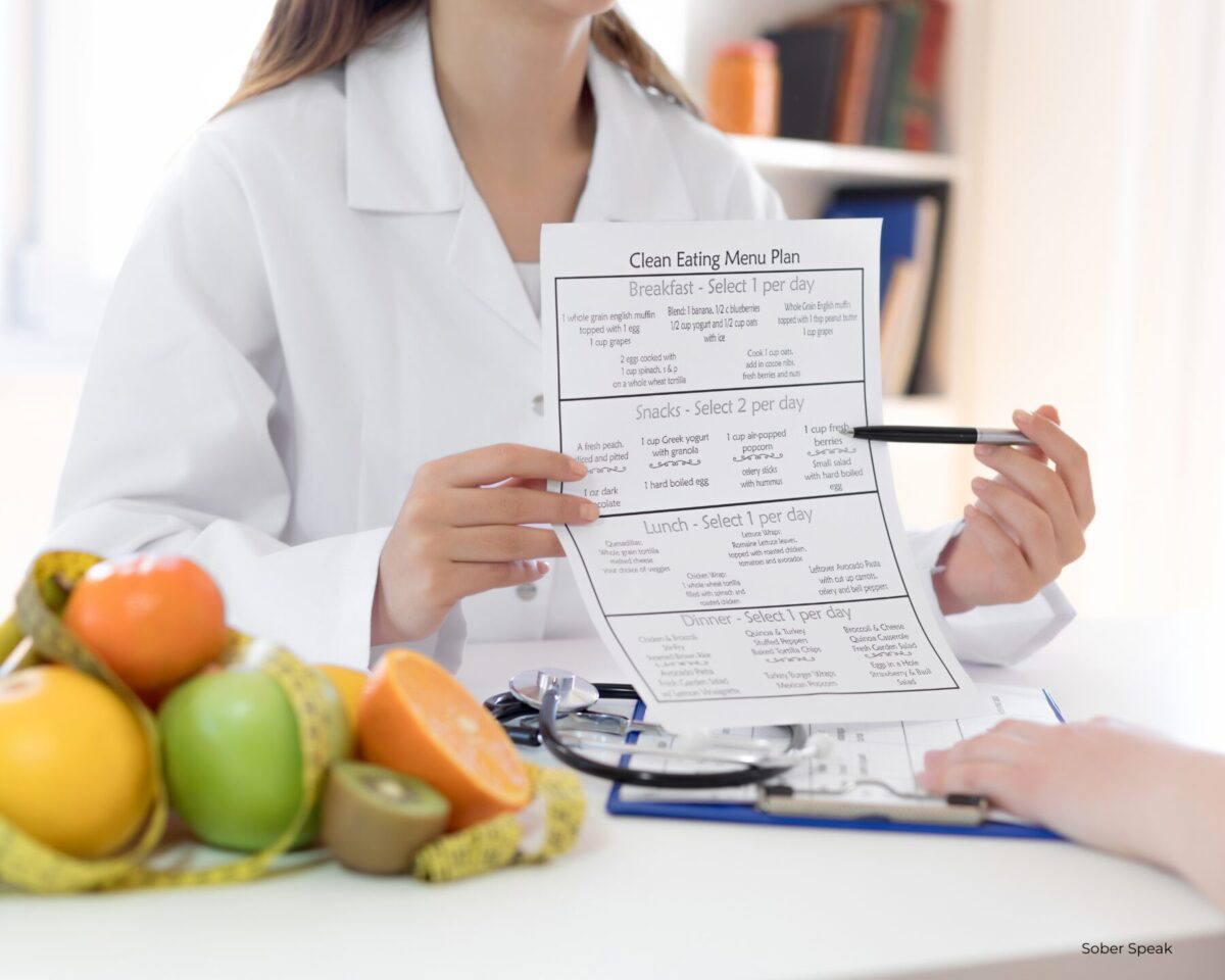 Balanced meal with whole grains, vegetables, and protein for regular eating pattern