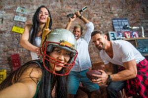 Fantasy football addiction and sports gambling.